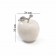 White agate apple