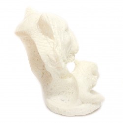 Statuette of marble-Tiger 12x9cm (000001)