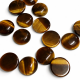 Cabochon - tiger's eye 9 mm