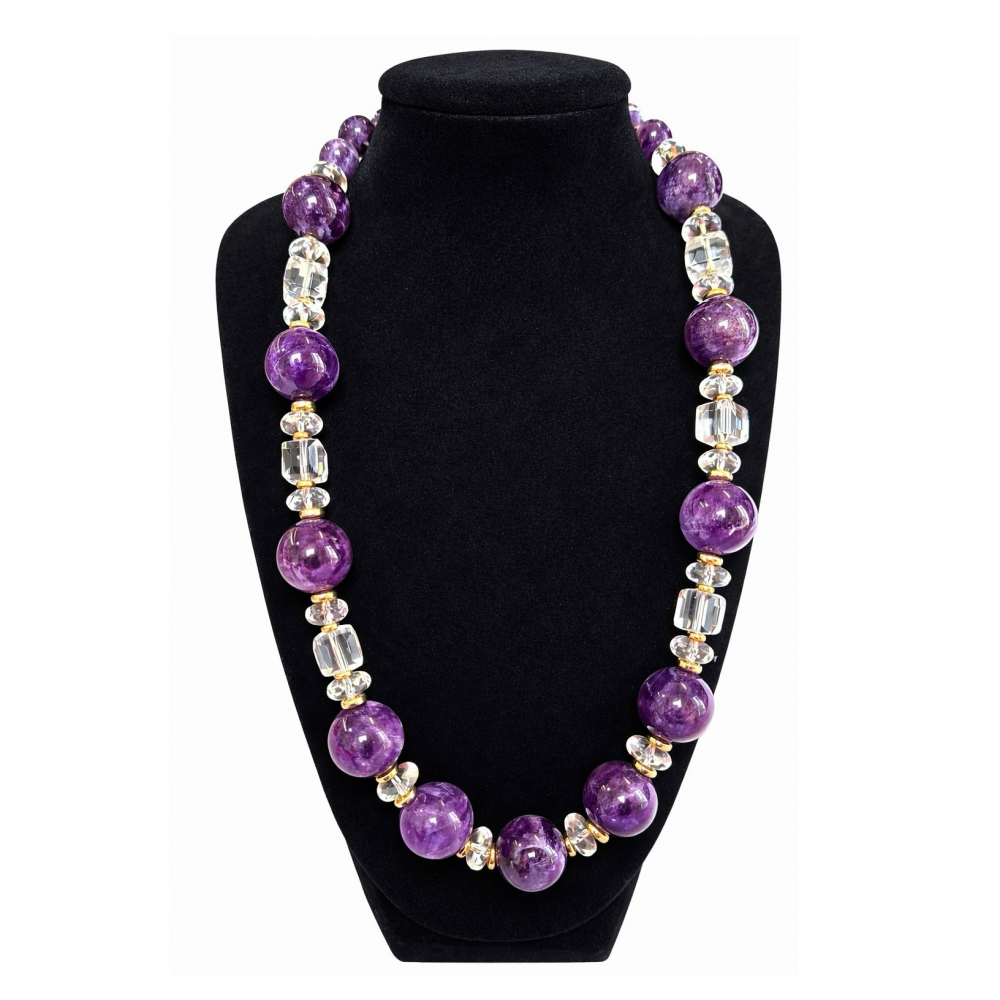 Natural Amethyst Necklace