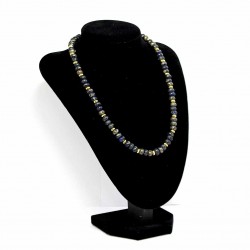 Necklace - Lazulite/Hematite (2101)