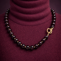 Natural Garnet Necklace