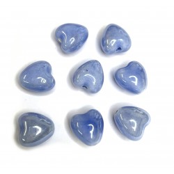 Porcelain beads (ceramic) 12x12x9mm 2pcs.(C00010)