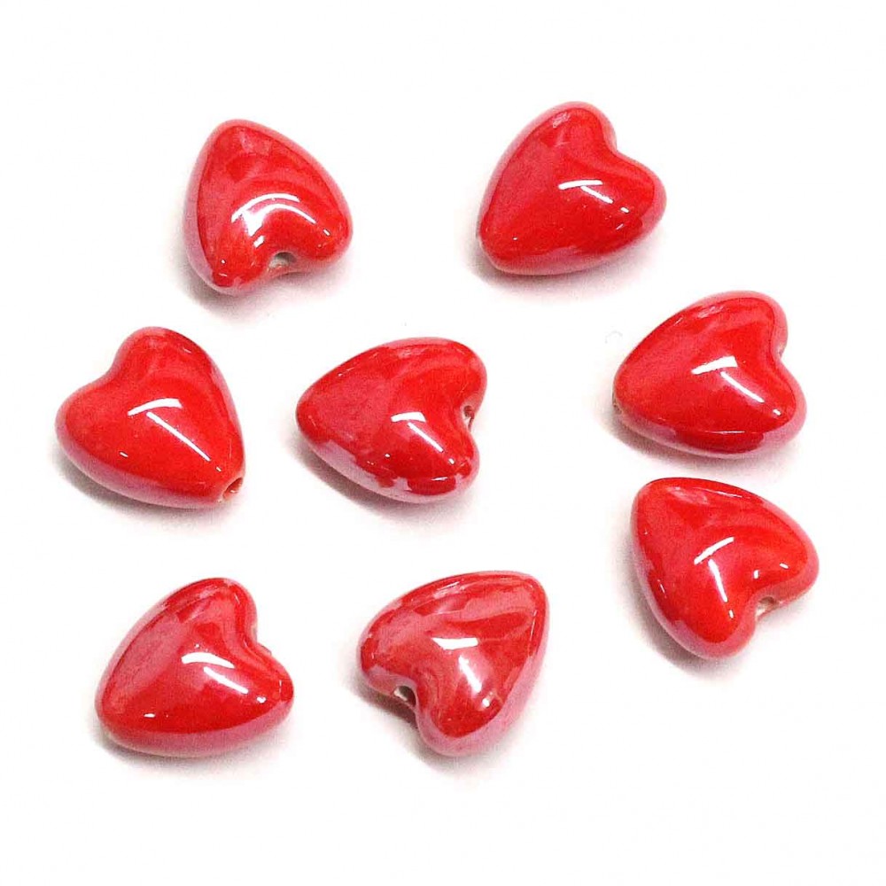 Porcelain beads (ceramic) 12x12x9mm 2pcs.(C00001) Porcelain beads (ceramic) 12x12x9mm 2pcs.(C00001)