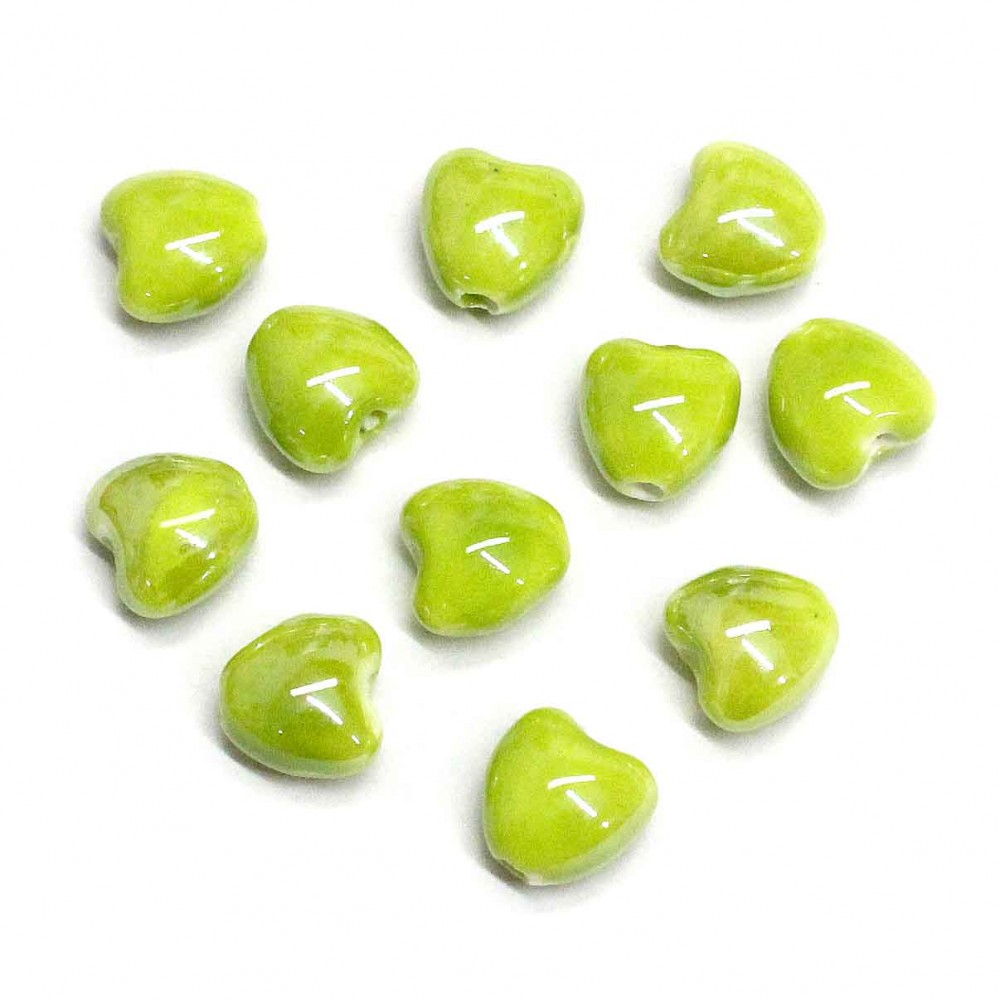 Porcelain beads (ceramic) 10x10x7mm 2pcs.(C00002) Porcelain beads (ceramic) 10x10x7mm 2pcs.(C00002)