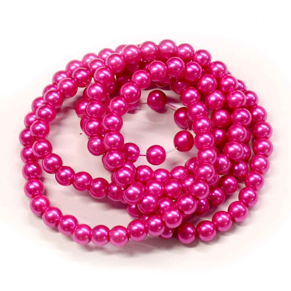 Plastic beads 6mm (P06117)