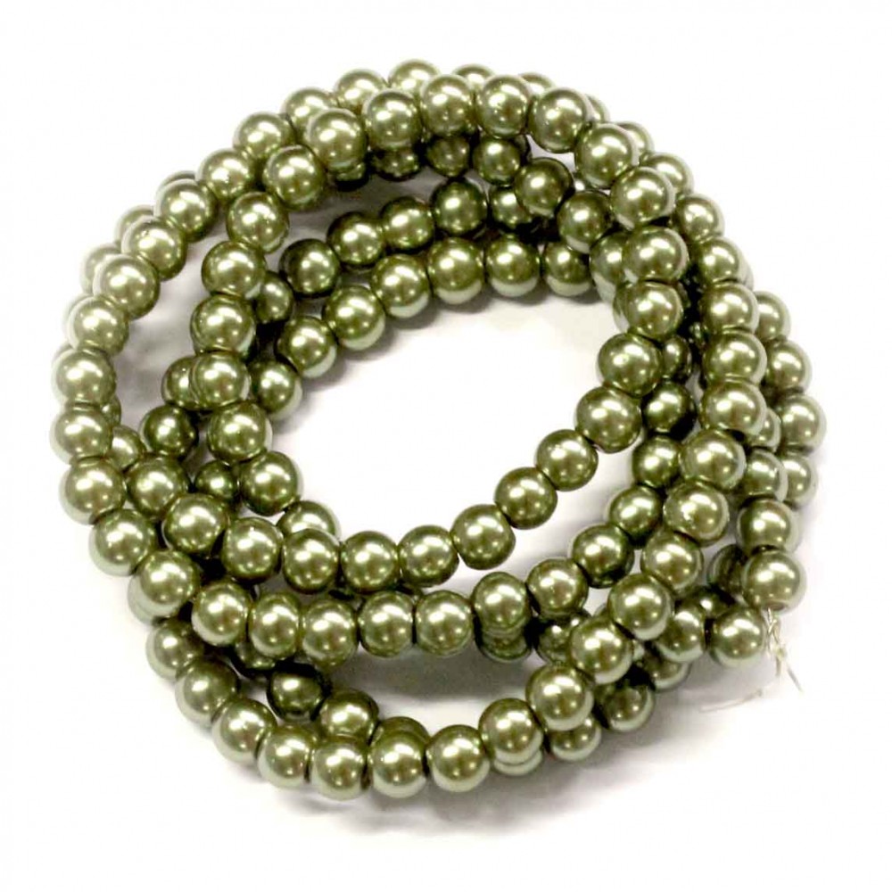 Plastic beads 6mm (P06159)