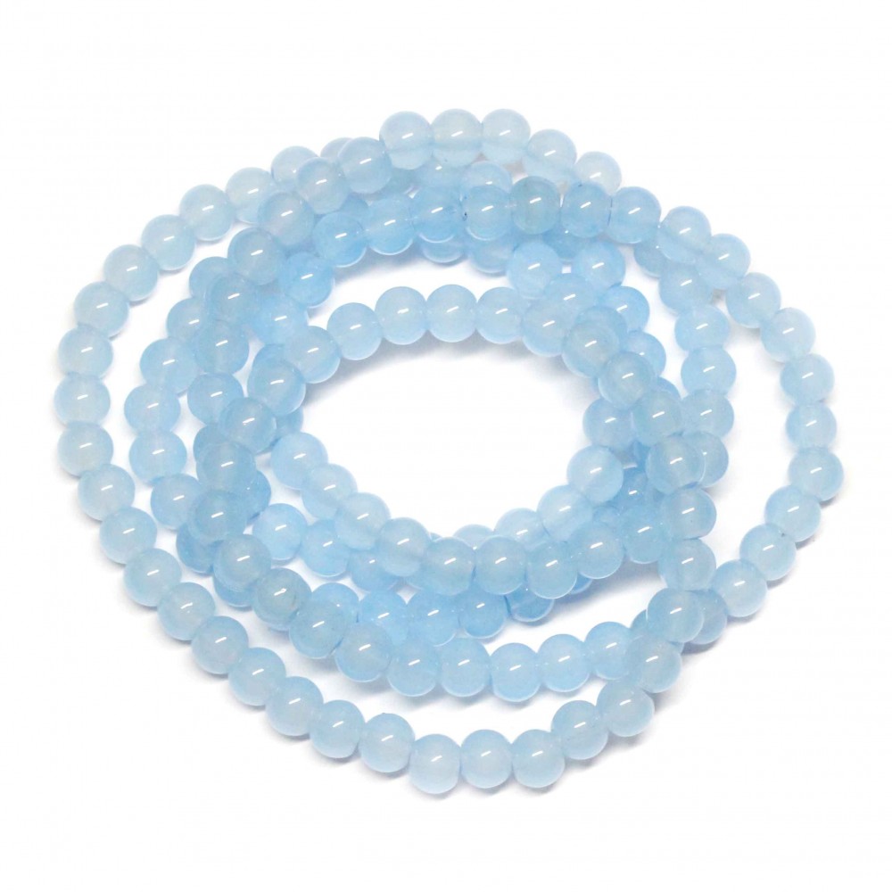 Plastic beads 6mm (P06201) 