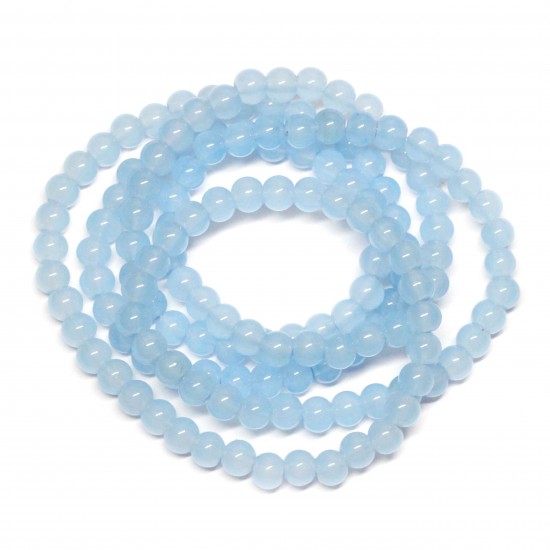 Plastmasas pērles 6mm (P06201)