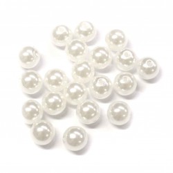 Plastmasas pērles 10mm 20.gab.(P01205)