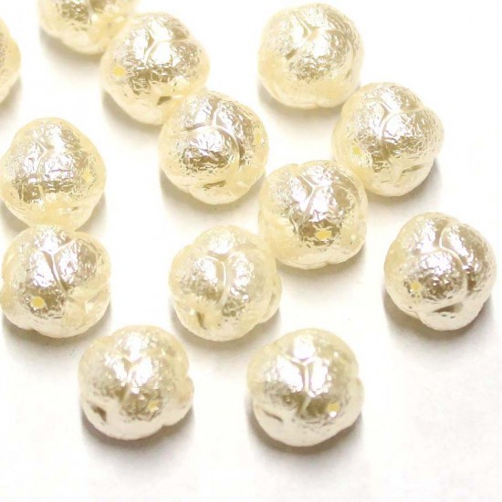 Plastmasas pērles 11mm 15.gab.(P01013)