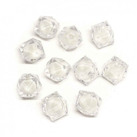 Plastik Perlen 12mm 10pcs.(P01043)