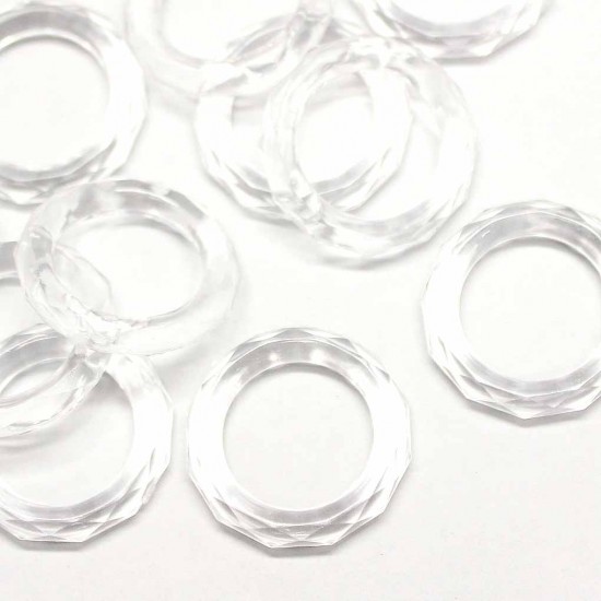 Plastmasas pērles 23mm 20.gab.(P01502)