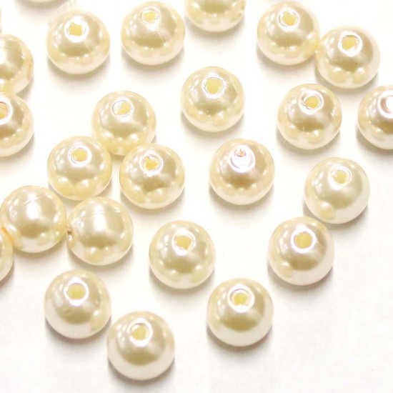 Plastmasas pērles 8mm 30.gab.(P01014)