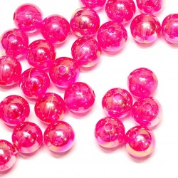 Plastic beads 8mm 30pcs.(P01307)