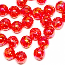 Plastic beads 8mm 30pcs.(P01308)