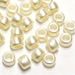 Plastic beads 8x6mm 30pcs.(P01016)
