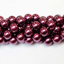 Beads-glass with plastic (Electroplating) 10mm (G10020)
