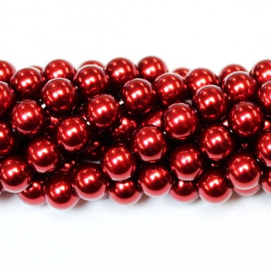 Beads-glass with plastic (Electroplating) 10mm (G10025)