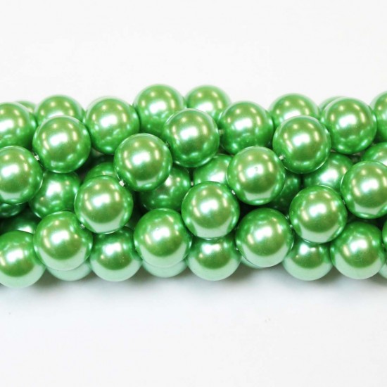 Beads-glass with plastic (Electroplating) 10mm (G10030)