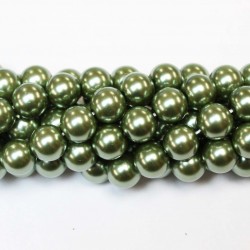 Beads-glass with plastic (Electroplating) 10mm (G10035)