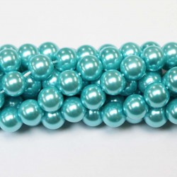 Beads-glass with plastic (Electroplating) 10mm (G10045)