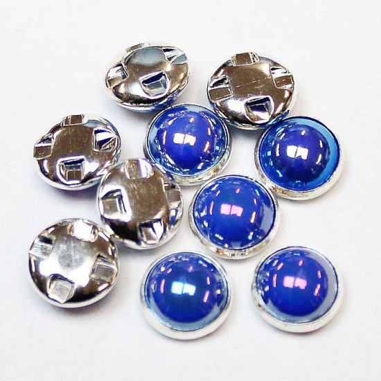 Plastic buttons 10x6 mm 10 psc. (PP1013)