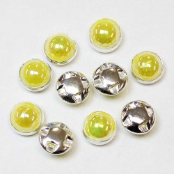 Plastic buttons 8,5x6 mm 10 psc. (PP0809)