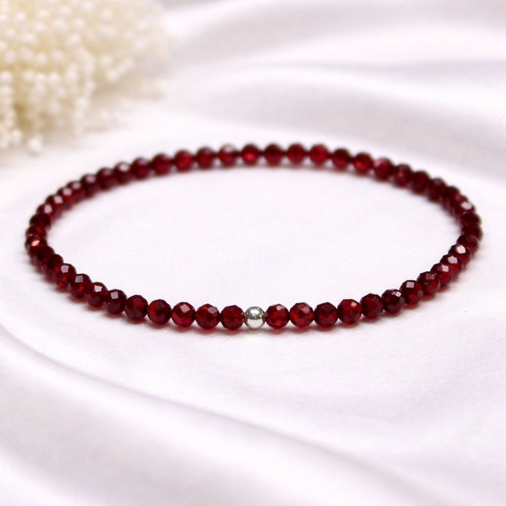 Natural Garnet Bracelet