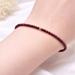 Natural Garnet Bracelet