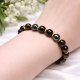 Garnet and Hematite Bracelet