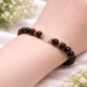 Garnet, Labradorite and Hematite Bracelet