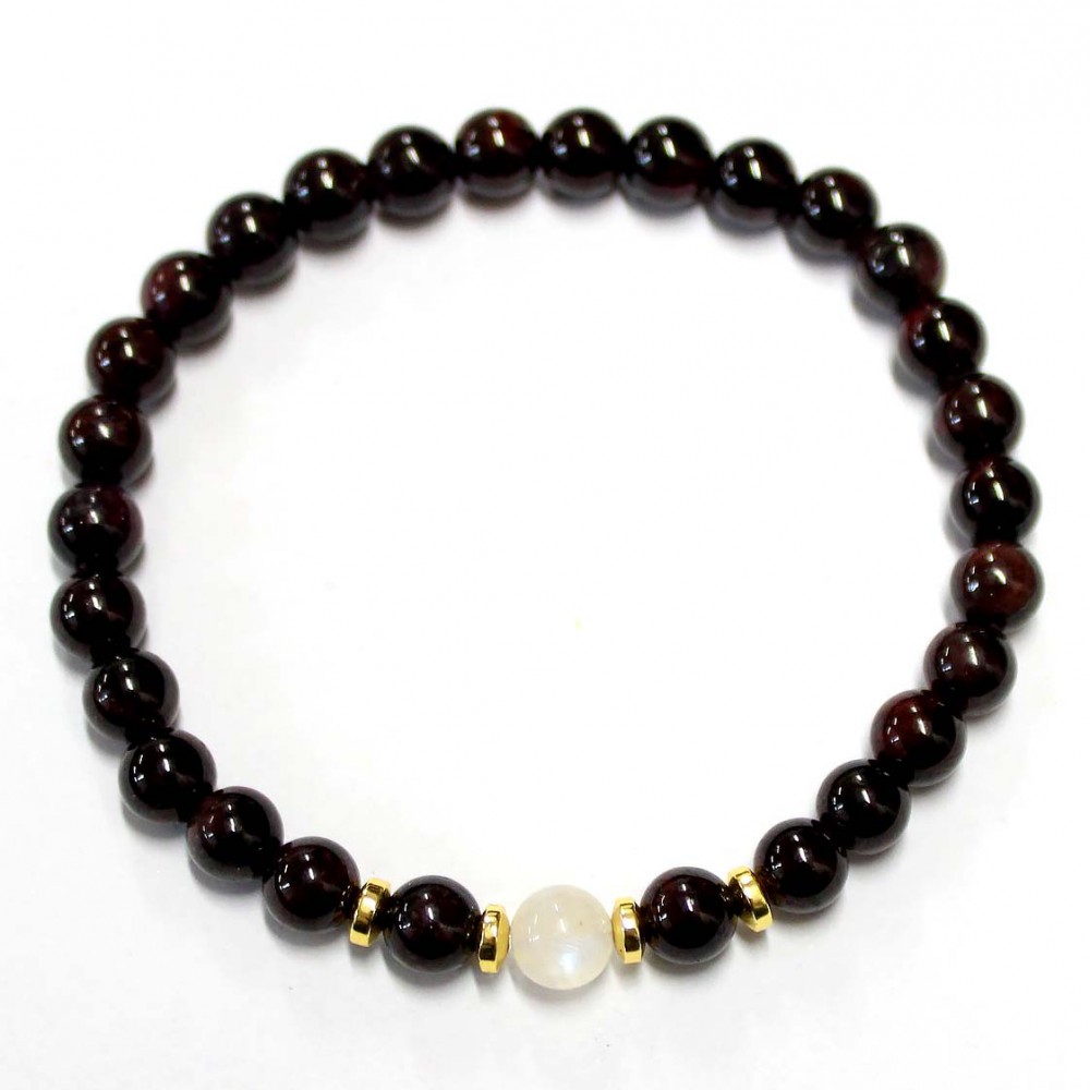 Garnet/Moon stone/Hematite (130601)