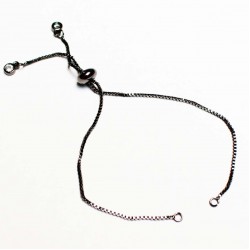 Basis for a bracelet (adjustable) (0425)
