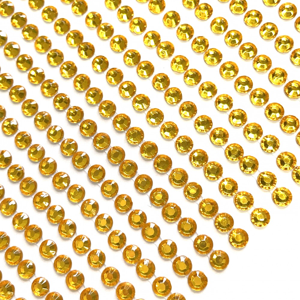 Self adhesive rhinestones Ø 4mm - 880 pcs. (004001K)