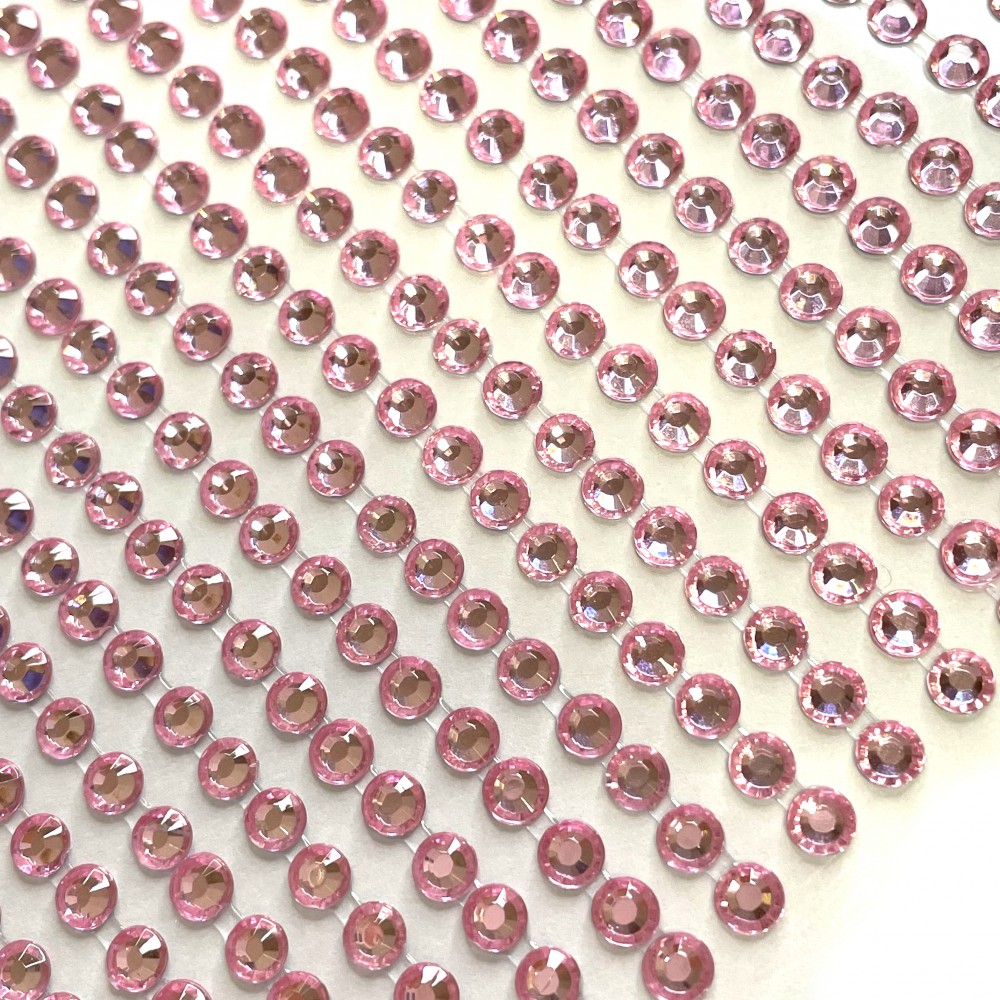 Self adhesive rhinestones Ø 4mm - 880 pcs. (004004K)