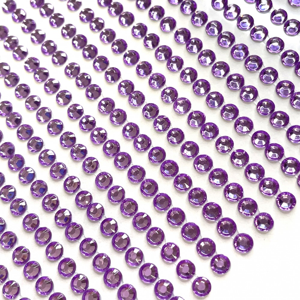 Self adhesive rhinestones Ø 3mm - 1050 pcs. (003008K)