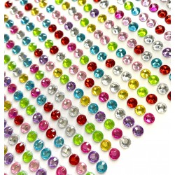 Self adhesive rhinestones Ø 4mm - 880 pcs. (004011K)