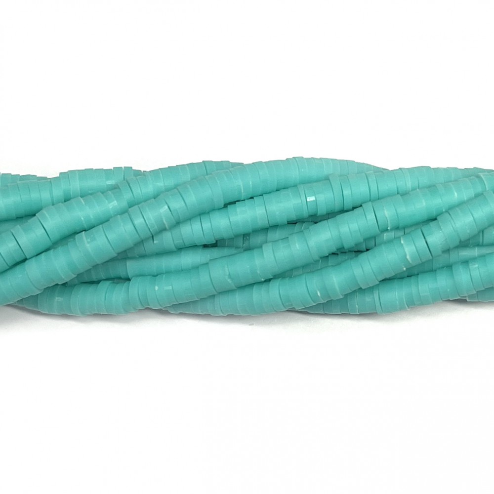 Polymer clay beads Heishi 4x1mm (H04005) 