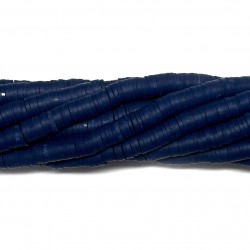 Polimēra māla pērlītes Heishi 6x1mm (H06046) 