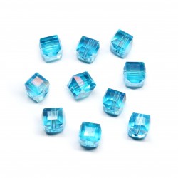 Glass crystals 7 mm 10 pcs. (008000SK)