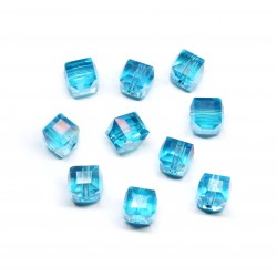 Glass crystals 7 mm 10 pcs. (008000SK)