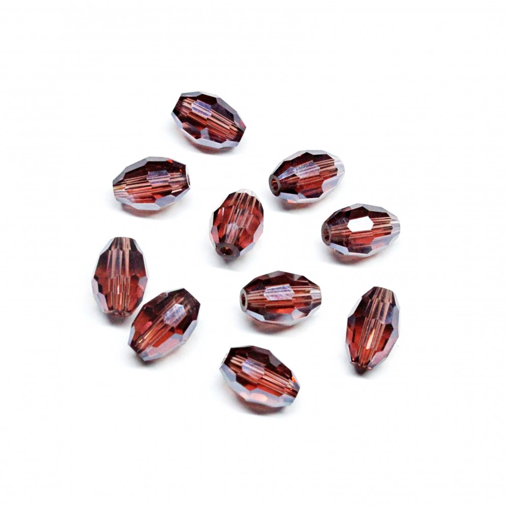 Glass crystals 8x6 mm 10 pcs. (008051SK)
