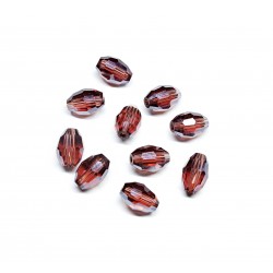 Glass crystals 8x6 mm 10 pcs. (008051SK)