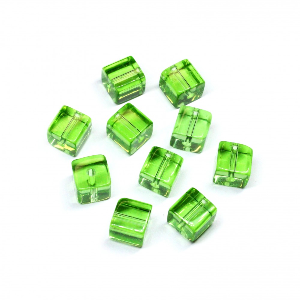 Glass crystals 8 mm 10 pcs. (009000SK)
