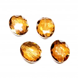 Glass crystals 24x20 mm 4 pcs. (024001SK)