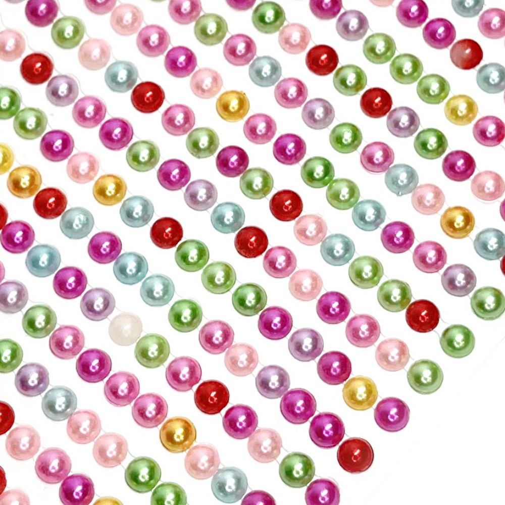 Self adhesive rhinestones Ø 5mm - 646 pcs. (005204K)