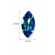 Marquise Crystal 30×17 mm in Silver Setting – 5 pcs