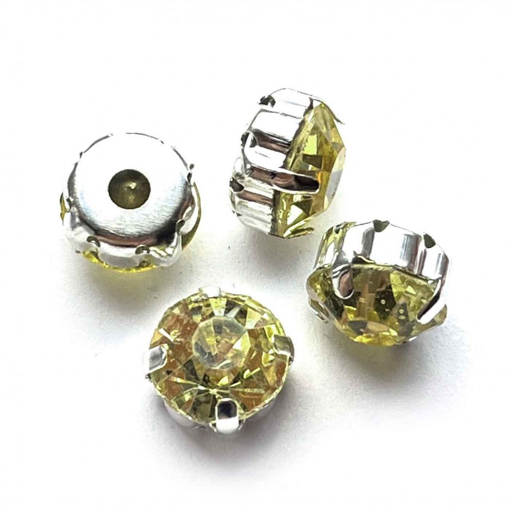 Sewing crystals 10mm 4 psc. (010147PK) 
