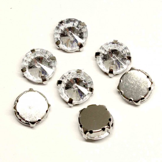 Õmblus Kristallid 12x6mm 7 psc. (012101PK)